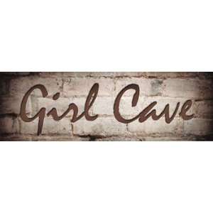  Girl Cave   Poster by Lauren Rader (18x6)