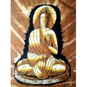  Lord Buddha Indian God Meditation Cotton Fabric Tapestry 
