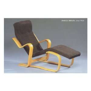  Marcel Breuer Lounge Chair Premium Poster Print, 8x12 