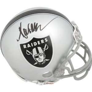 Marcus Allen Oakland Raiders Autographed Riddell Mini Helmet