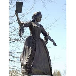 Statue of Mercy Otis Warren in Barnstable, Massachusetts Photographic 