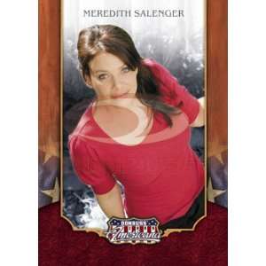  2009 Donruss Americana Trading Card # 67 Meredith Salenger 