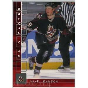  Mike Johnson Phoenix Coyotes 2001 02 BAP Memorabilia Ruby 
