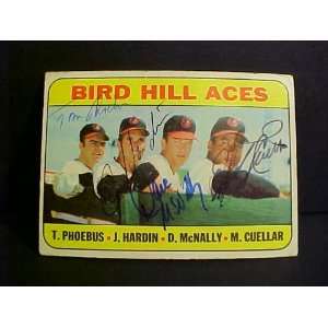 Tom Phoebus, Jim Hardin, Dave McNally & Mike Cuellar Baltimore Orioles 