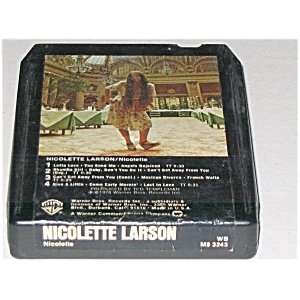  Nicolette Larson Nicolette 8 Track Tape 