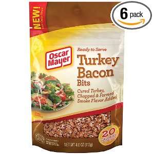 Oscar Mayer Turkey Bacon Bits, 4 Ounce Grocery & Gourmet Food