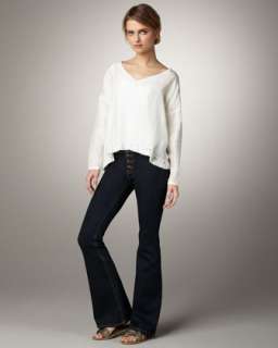 Bailey Button Flare Jeans