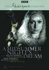 Midsummer Nights Dream NEW PAL DVD Helen Mirren  