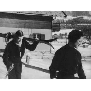 Prince Edward and Wallis Warfield Simpson on a Skiing Holiday, 1936 