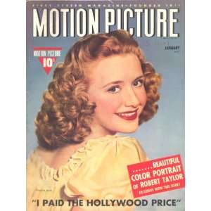   January 1940 (Priscilla Lane on cover) Vol 58 No 6 Various Books