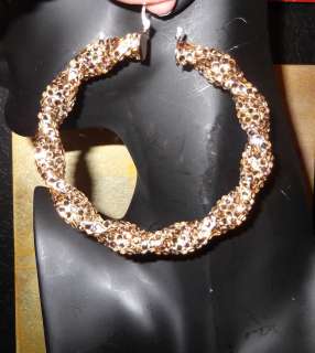 Extra Large 3 and 4 Inch Authenic Austrain Crystal Twisted Custom 