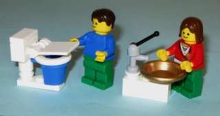 Lego Dog Bathroom Fixture Sink Toilet Bathtub Tap Shower Paradisa 