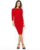    Lauren by Ralph Lauren Dress Boatneck Empire Dress 