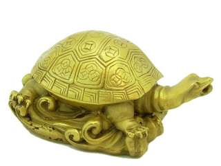 Brass Feng Shui Tortoise of Longevity  