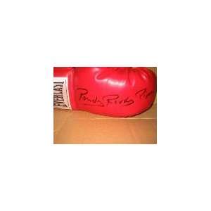  ROWDY RODDY PIPER AUTOGRAPHED BOXING GLOVE (WRESTLING 