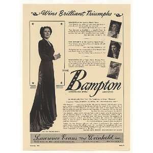  1948 Met Opera Rose Bampton Photo Print Ad (41426)