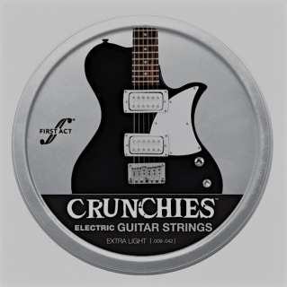 First Act CRUNCHIES Extra Light Electric Guitar Strings  