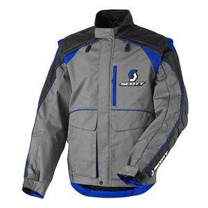  Scott 250 Enduro Jacket   Large/Black/Blue Automotive