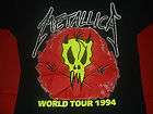 RETRO Metallica Shirt Mens Medium 2003 Madly in Anger Pirate Zorlac 