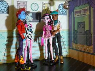 Monster High School Doll House Bookcase Kit   Mad Science Home Ick 