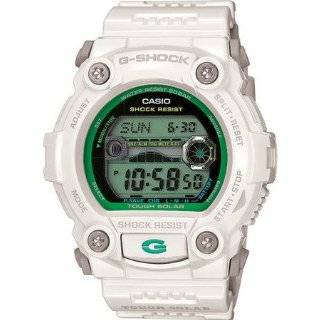 Shock G Shock Go Green Watch White 0 by Casio