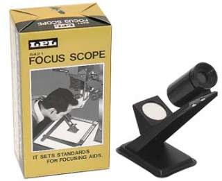 every darkroom needs a focusing aid to ensure that prints are as sharp 