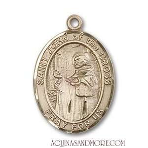  St. John of the Cross Medium 14kt Gold Medal Jewelry