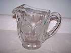 COIN GLASS WATER PITCHER BY