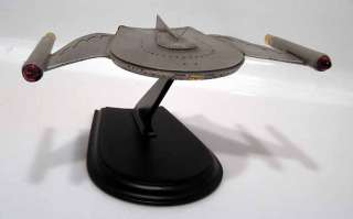 Star Trek Franklin Mint Romulan Bird Prey Pewter Ship  