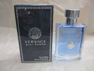 VERSACE POUR HOMME 3.4 oz/ 100 ML Eau De Toilette Spray  