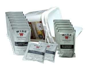 Grab and Go 56 Meals Freeze Dried Survival Food MRE  