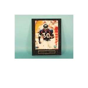  NFL Broncos Terrell Davis # 30. Plaque