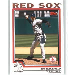  2004 Topps #213 Tim Wakefield   Boston Red Sox (Baseball 
