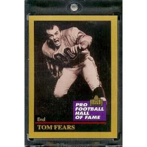  1991 ENOR Tom Fears Football Hall of Fame Card #40   Mint 