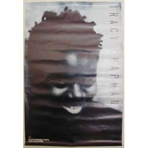 Tracy Chapman Very Early Poster Head Shot Young