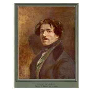 Ferdinand Victor Eugene Delacroix French Romantic Painter 