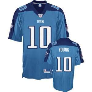 Vince Young Light Blue Reebok NFL Premier Tennessee Titans Youth 