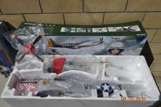 P51 Mustang RC Airplane Giant 1600mm Wingspan, ARF, PNP, Electric 