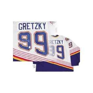  Wayne Gretzky Signed Jersey St. Louis Blues Dark Pro 