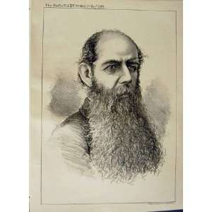  Portrait Sir Wilfrid Lawson The Bailie 1879 Glasgow