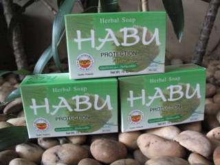 Habu Green Tea Herbal Soap Protection Anti Bacteria  