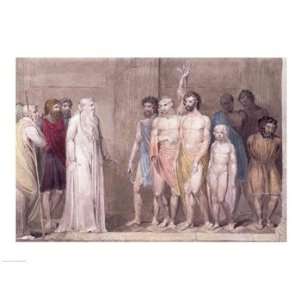   the British Captives   Poster by William Blake (24x18)