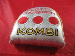 NEW SCOTTY CAMERON KOMBI PUTTER HEADCOVER HEAD COVER  
