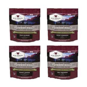 Sampler Kit Emergency Food Kit Wise MRE Camping Freeze  