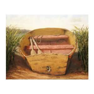  Beached Dinghy Giclee Poster Print by Karl Soderlund 