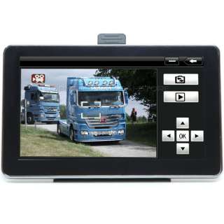 New 7 Car GPS/Truck GPS AV 4GB Memory with Vehicle Car Camera 