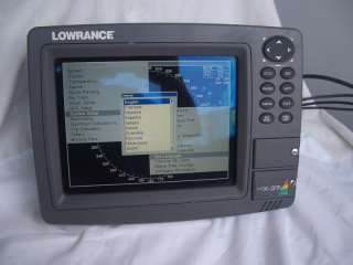 Lowrance LCX 37C GPS Receiver + LGC 3000 Antenna 042194529240  