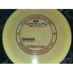  Gateway Clear Evolution Savage Disc Golf 170G