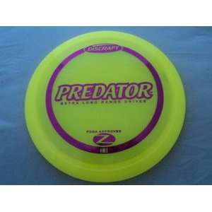 Discraft Z Predator Disc Golf Driver 174g Dynamic Discs