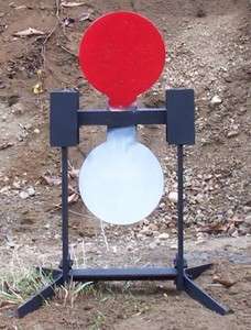 Gun Target New From Reaction Targets  Rifle Spinner AR500 Steel Gun 